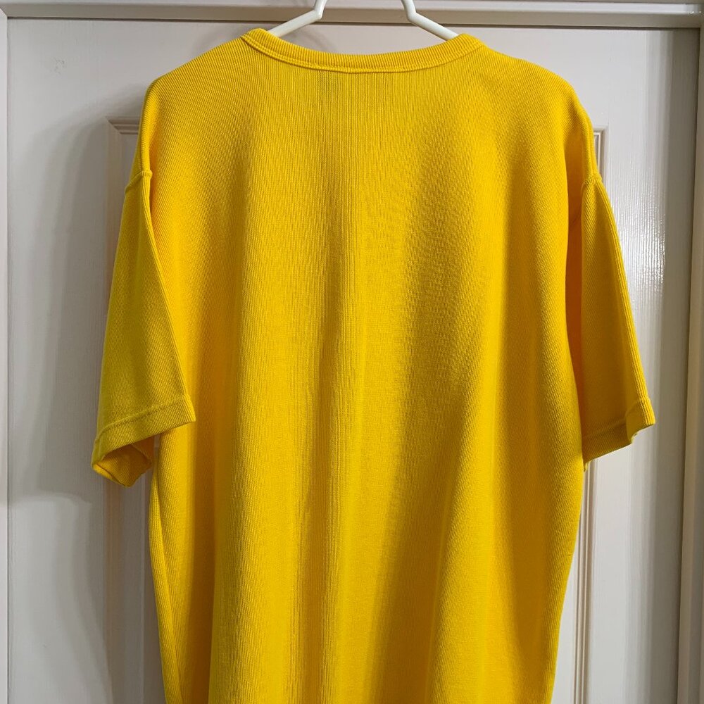 Jacque & KoKo Women's Bright Yellow Shirt, Size 18/20 - Picture 3 of 5
